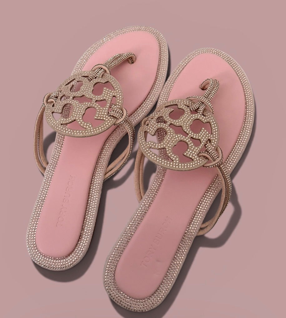 Tory Burch Glitter Sandals