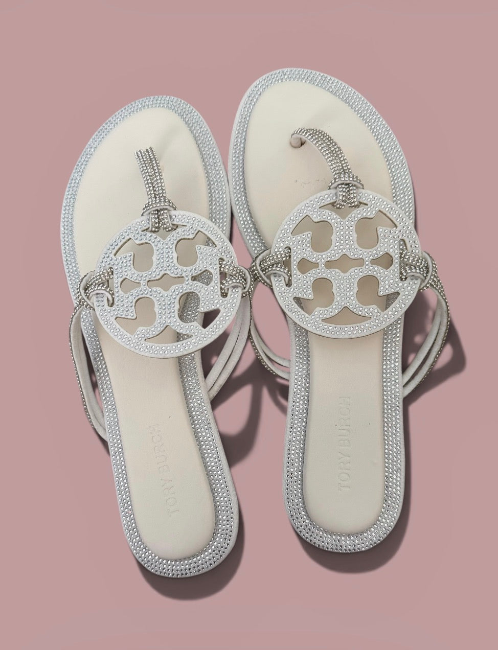 Tory Burch Glitter Sandals